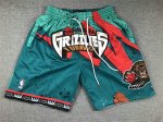 NBA Memphis Grizzlies just don shorts green